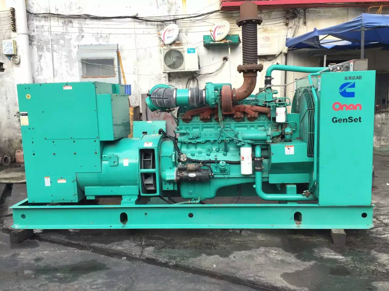 麦积租赁发电机-柴油发电机不正常冒烟的原因